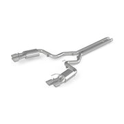 MBRP MBRP 18-19 Ford Mustang GT 5.0 3in Dual Split Rear Cat Back w/ Quad 4.0in Dual Wall Tips- T304