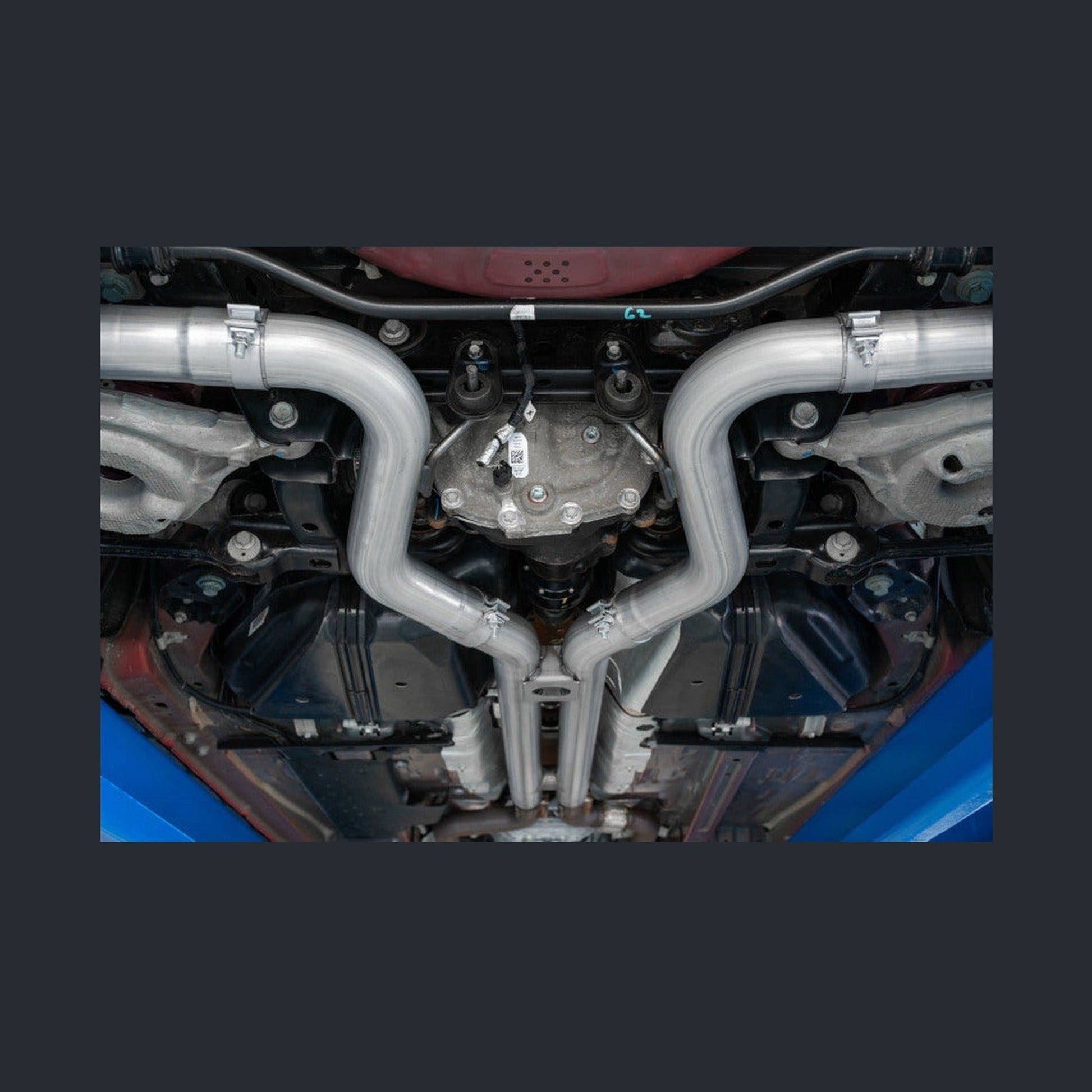 MBRP MBRP 18-19 Ford Mustang GT 5.0 3in Dual Split Rear AL Cat Back w/ Quad 4.0in Dual Wall Tips