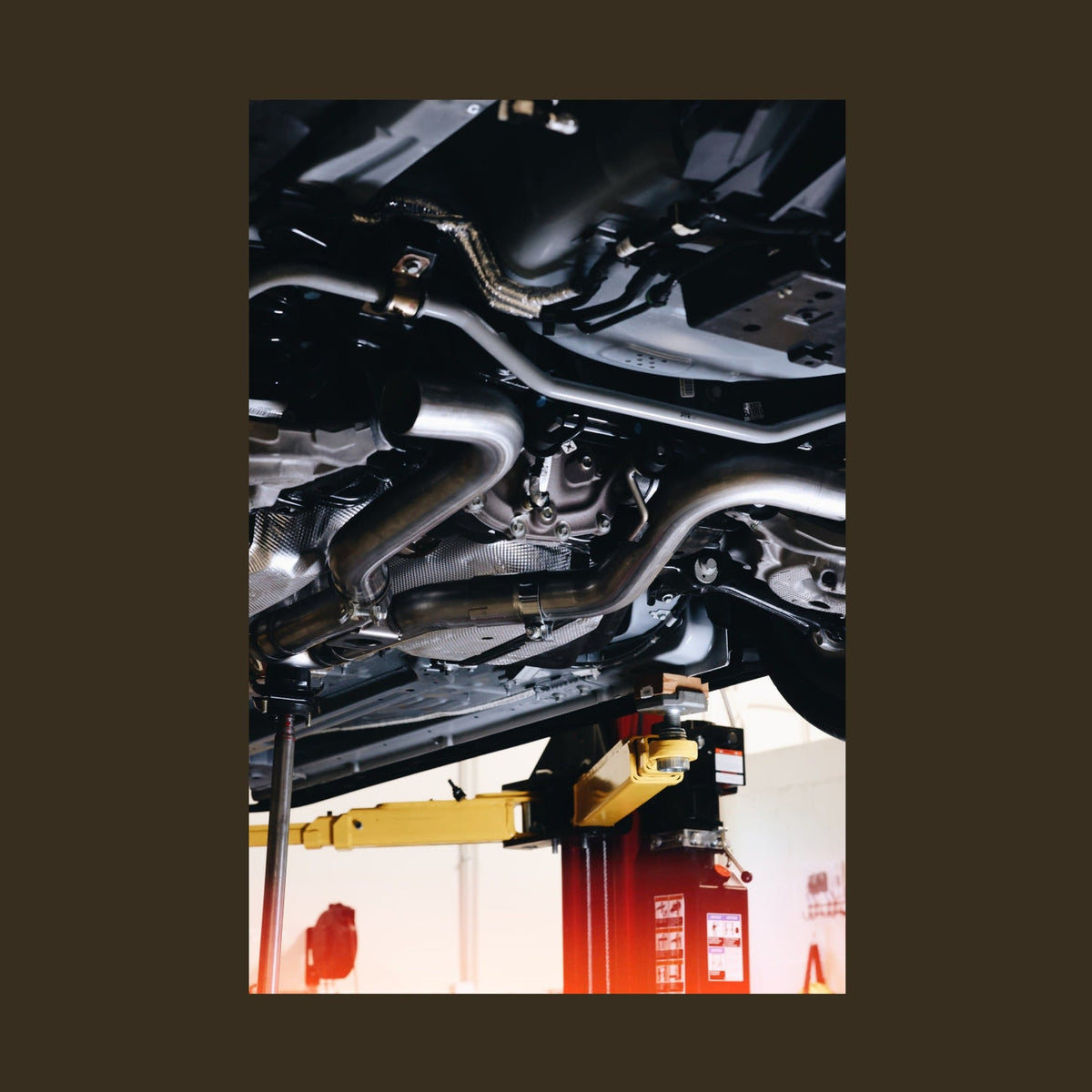 MBRP MBRP 18-22 Ford Mustang 2.3L Ecoboost 3in Cat-Back Exhaust w/ Quad Carbon Fiber SS Tips - T304, installed