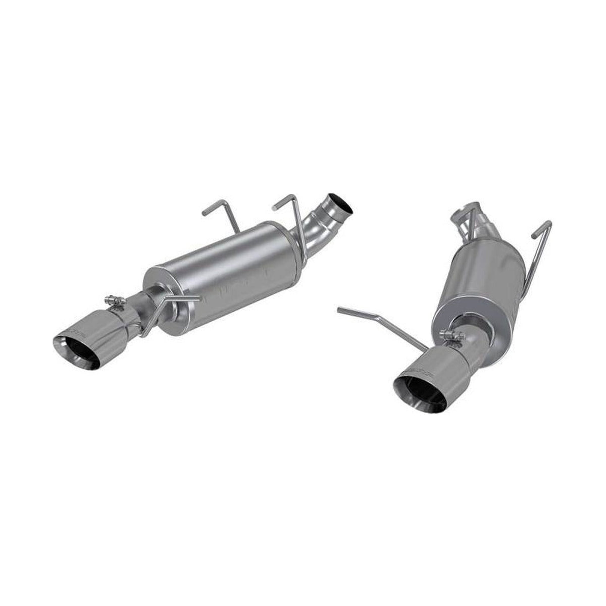 MBRP MBRP 11-14 Ford Mustang V6 3in. Dual Muffler Axle Back Split Rear Exhaust System AL
