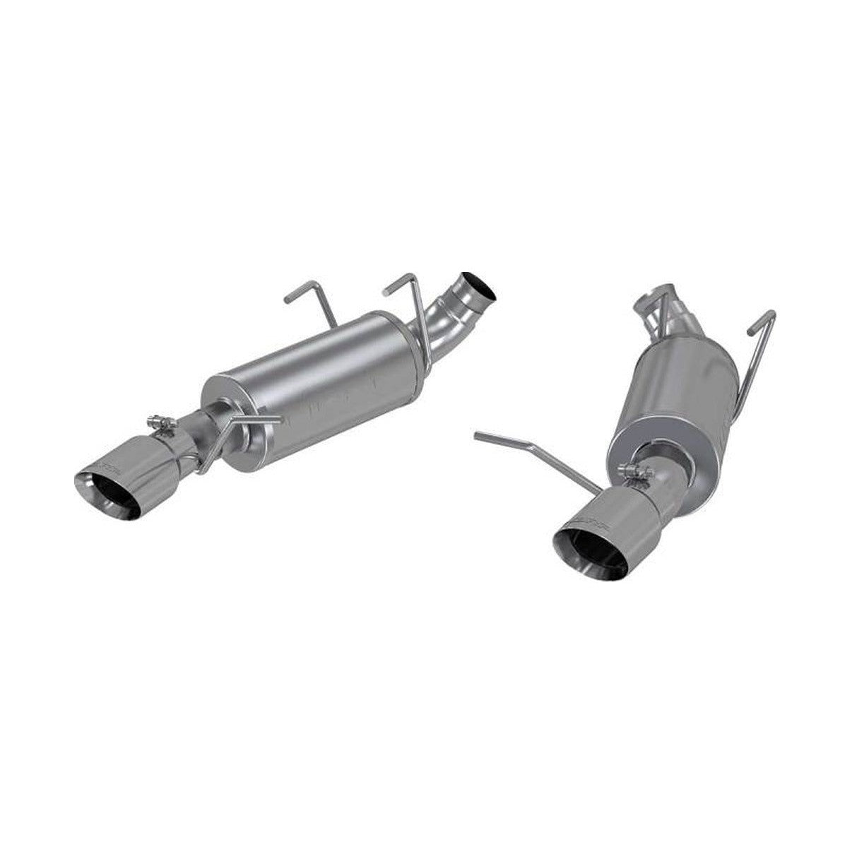 MBRP MBRP 11-14 Ford Mustang V6 3in. Dual Muffler Axle Back Split Rear Exhaust System AL
