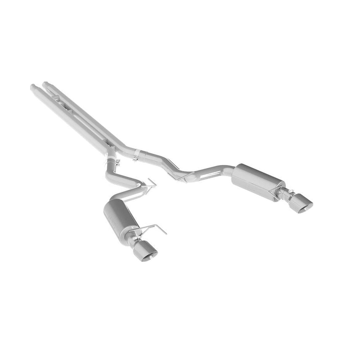 MBRP MBRP 15 Ford Mustang GT 5.0 Convertible T409 3in Cat Back Dual Split Rear Exit (Street Version)