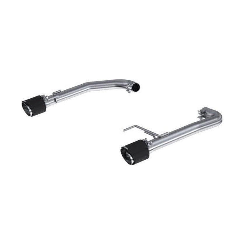 MBRP MBRP 15-23 Ford Mustang 2.3L EcoBoost T304 2.5in Axle Back w/ Dual CF SS Tips - T304 (Race Version)