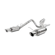 MBRP MBRP 11-14 Ford Mustang GT 5.0L Dual Split Rear Race Version AL 3in Cat Back Exhaust System