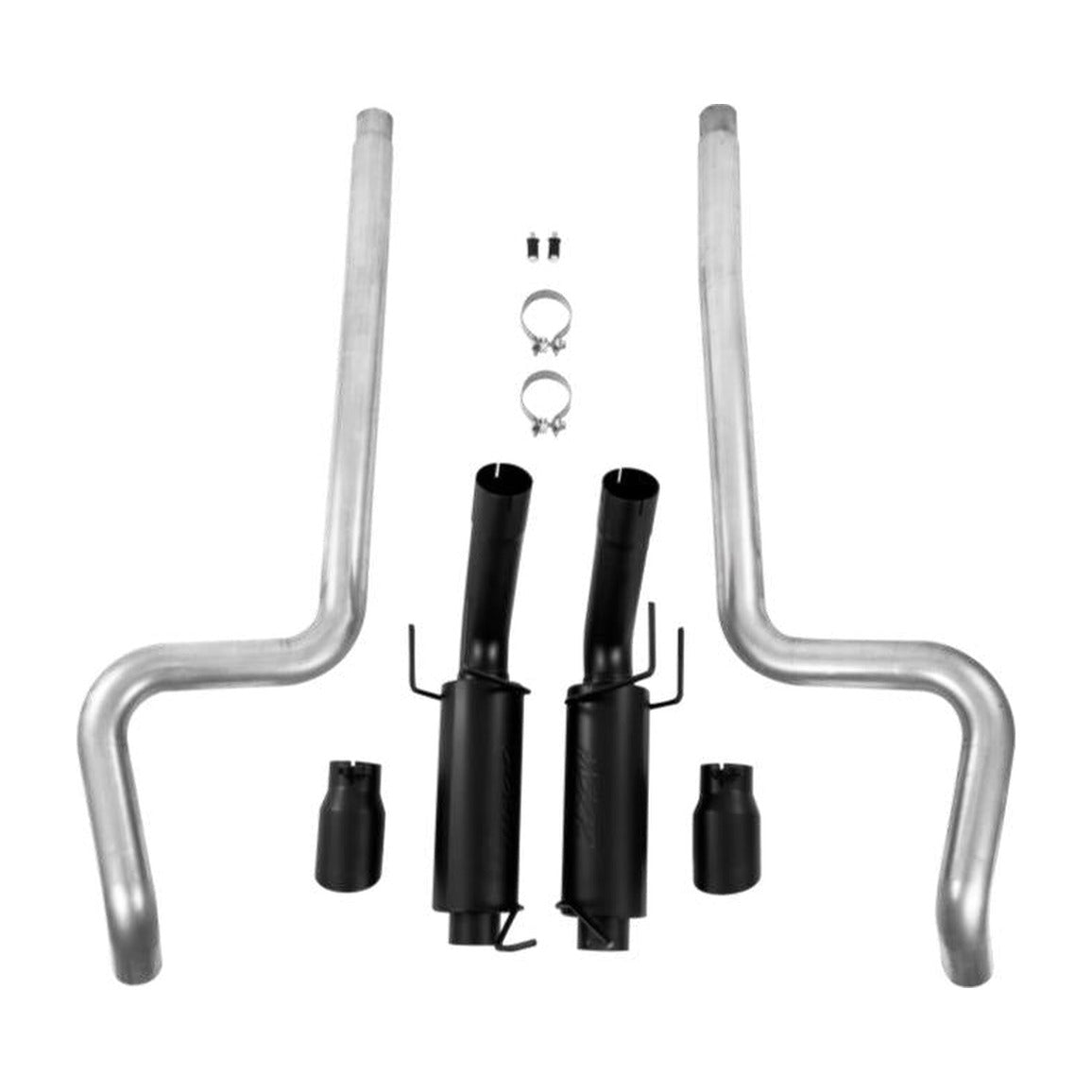 MBRP MBRP 11-14 Ford Mustang GT 5.0L 3in Cat Back Dual Split Rear Race Version 4in Tips - Black