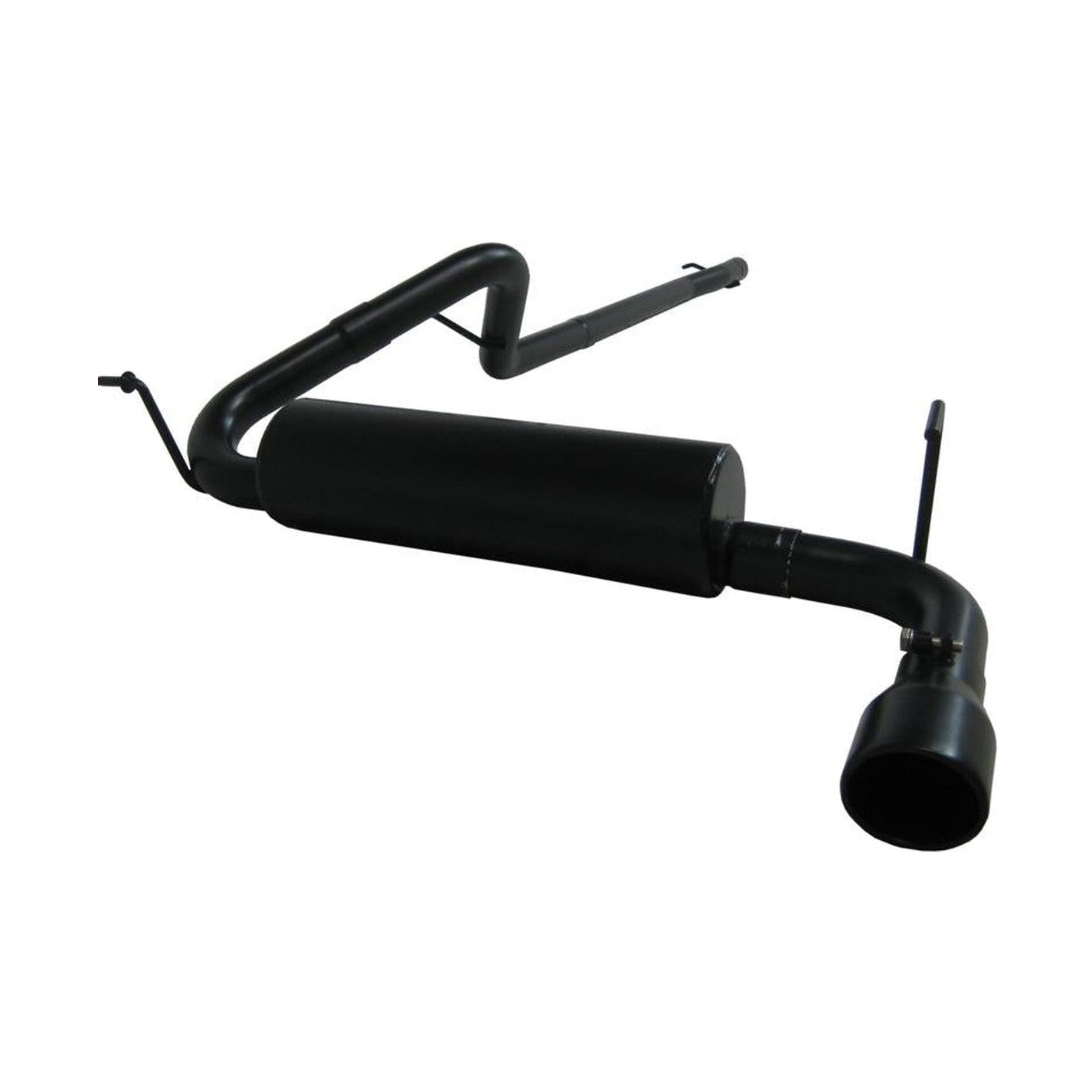 MBRP MBRP 15-18 Ford Mustang EcoBoost 2.3L Black 3in Cat Back Dual Split Rear Exit (Street Version)