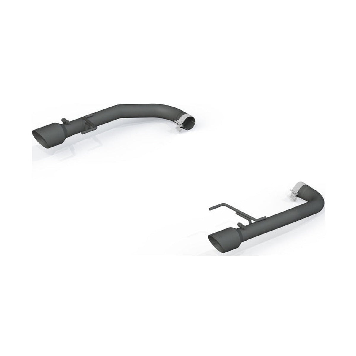 MBRP MBRP 2015-2017 Ford Mustang GT 5.0 2-1/2in Axle Back Kit - Black Coated 4in OD Tips Included