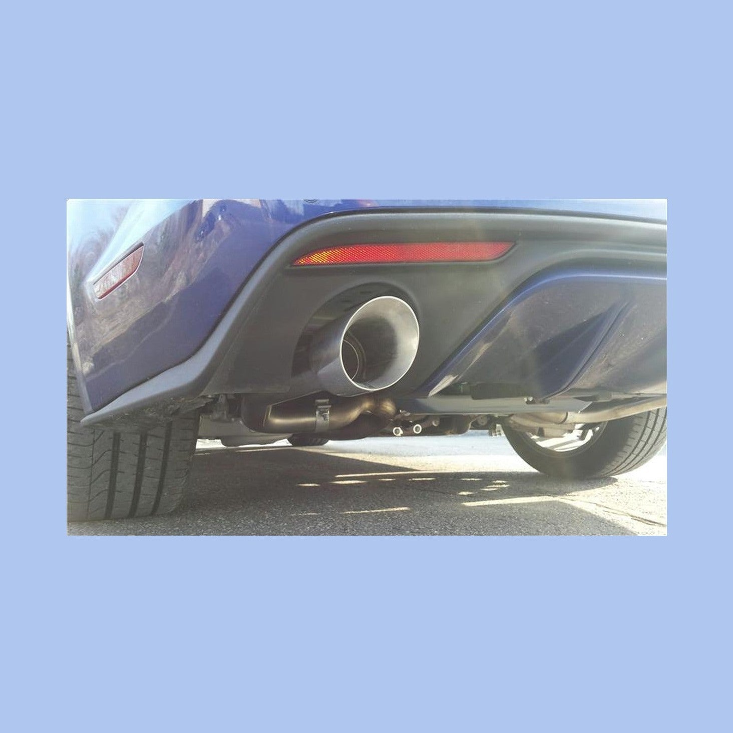 MBRP MBRP 2015-2017 Ford Mustang GT 5.0 2-1/2in Axle Back Kit - Black Coated 4in OD Tips Included