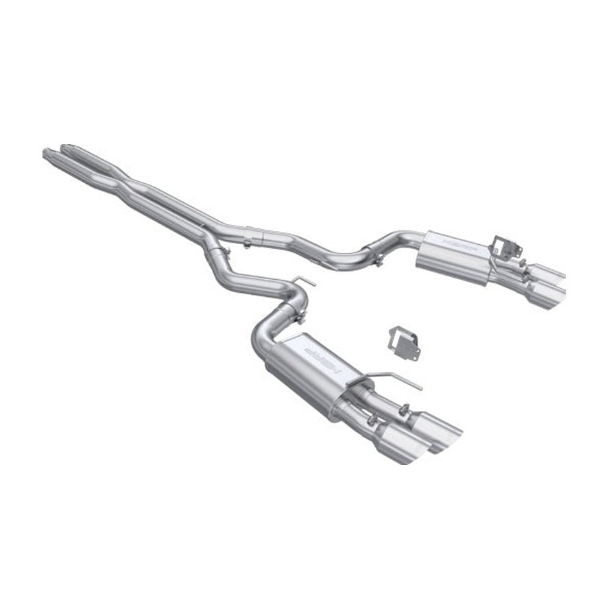 MBRP MBRP 2024+ Ford Mustang GT Armor Pro 3in Steet Profile Catback Exhaust - Stainless Steel Tips