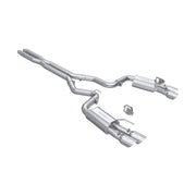 MBRP MBRP 2024+ Ford Mustang GT Armor Lite 3in Steet Profile Catback Exhaust - Stainless Steel Tips