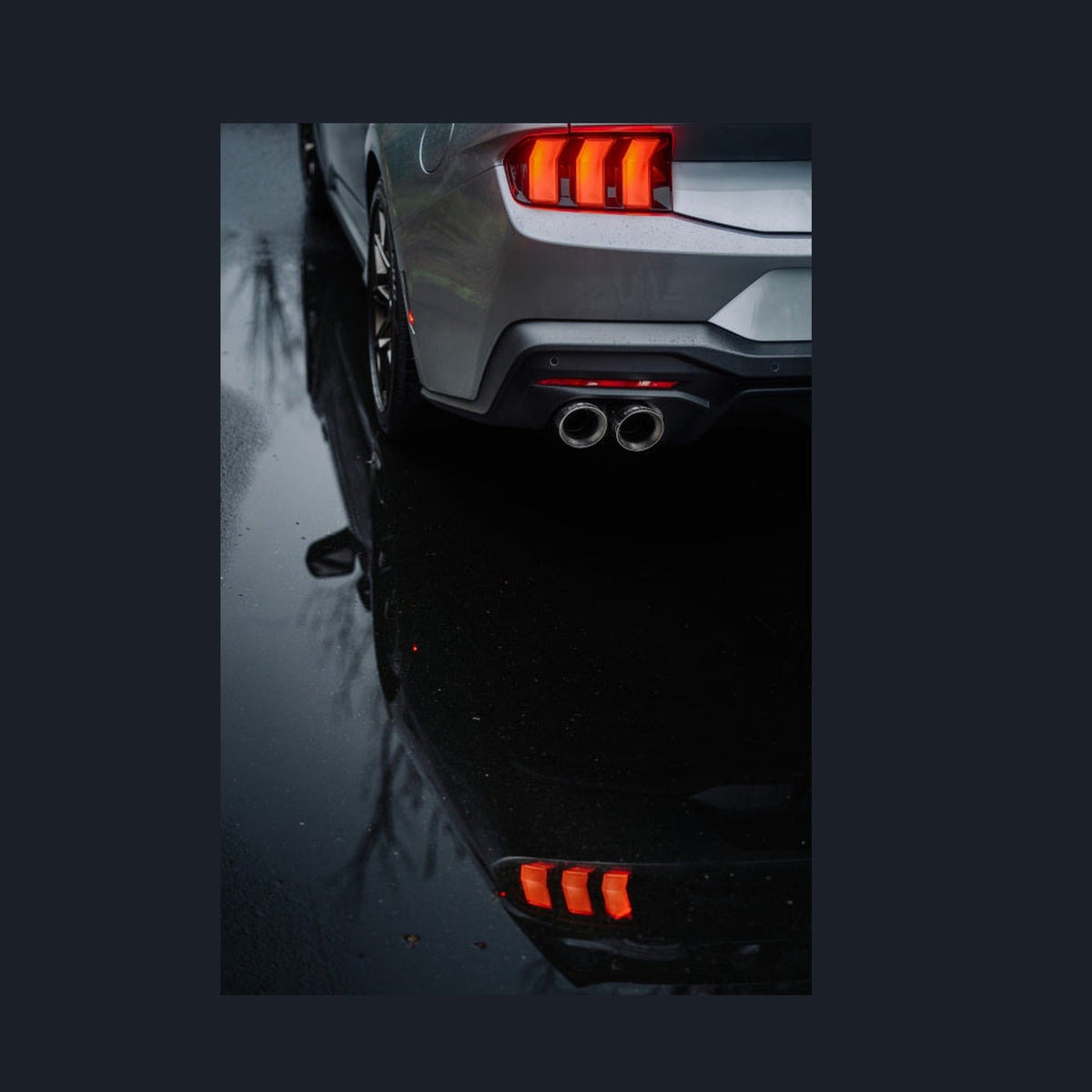 MBRP MBRP 2024+ Ford Mustang 5.0L T304 SS 3in Cat-Back Dual Split Exhaust w/ Quad Tips (Valve Delete)