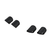 MBRP MBRP 15-24 Ford Mustang T304 SS 4in OD / 6.5in Length Quad Tip Cover Kit - Black Tip