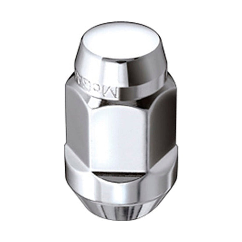 McGard McGard Hex Lug Nut (Cone Seat Bulge Style) 1/2-20 / 3/4 Hex / 1.45in. Length (4-pack) - Chrome