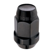 McGard McGard Hex Lug Nut (Cone Seat Bulge Style) 1/2-20 / 3/4 Hex / 1.45in. Length (4-pack) - Black