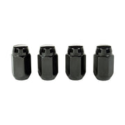McGard McGard Hex Lug Nut (Cone Seat) 1/2-20 / 13/16 Hex / 1.5in. Length (4-Pack) - Black
