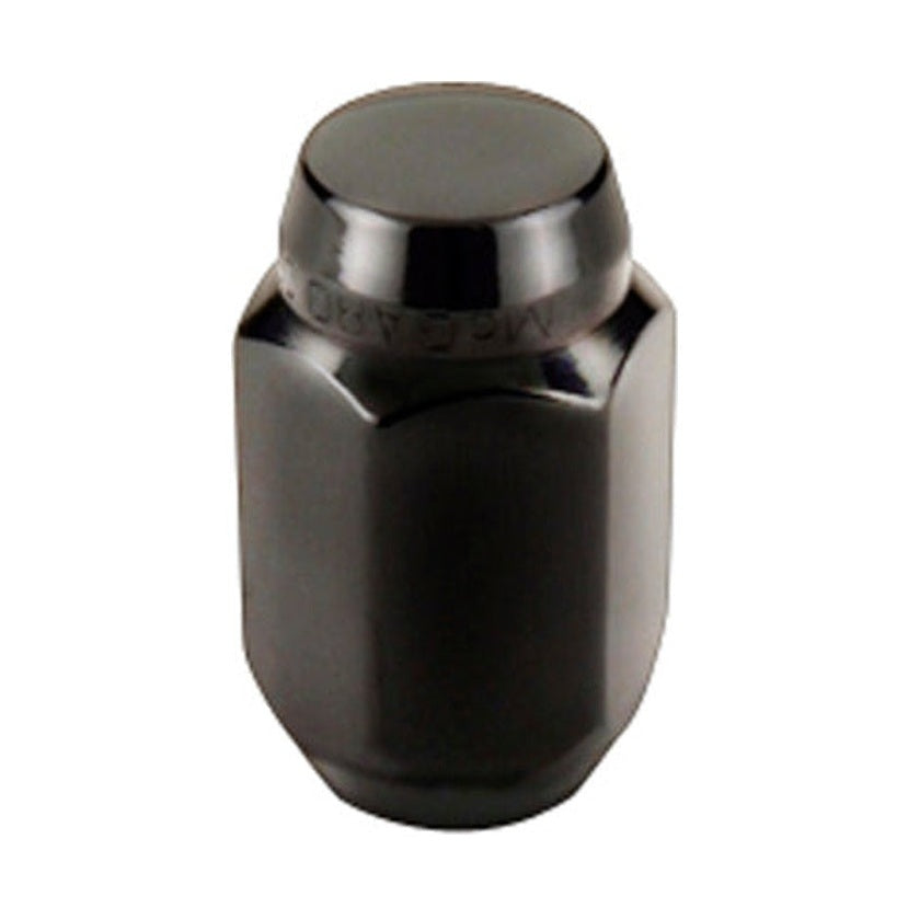 McGard McGard Hex Lug Nut (Cone Seat) 1/2-20 / 13/16 Hex / 1.5in. Length (4-Pack) - Black