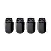 McGard McGard Hex Lug Nut (Cone Seat) M14X1.5 / 22mm Hex / 1.635in. Length (4-Pack) - Black