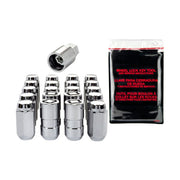 McGard McGard 5 Lug Hex Install Kit w/Locks (Cone Seat Nut) M14X1.5 / 22mm Hex / 1.635in. Length - Chrome