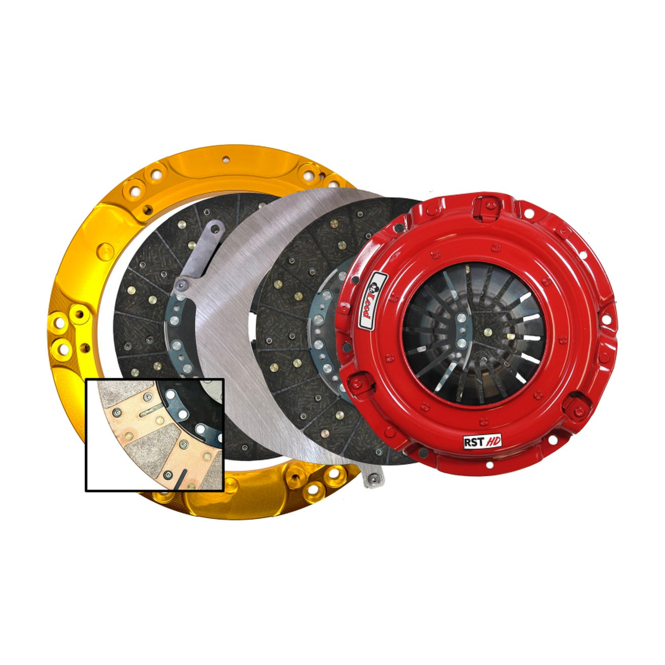 McLeod Racing McLeod Racing RST HD Twin - Metric Ring - 11-17 Ford Mustang GT/Boss 302 5.0L - 1 x 23M Spline