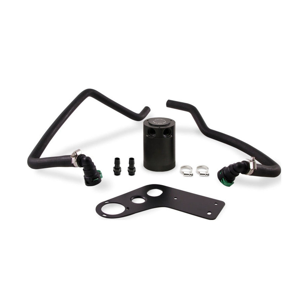 Mishimoto Mishimoto 2015+ Ford Mustang GT Baffled Oil Catch Can Kit - Black