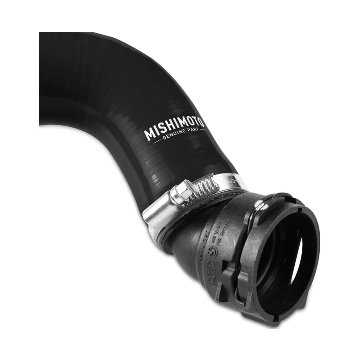 Mishimoto Mishimoto 15+ Ford Mustang GT Black Silicone Upper Radiator Hose