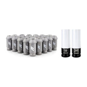 Mishimoto Mishimoto Steel Locking Lug Nuts M14x1.5 24pc Set Silver