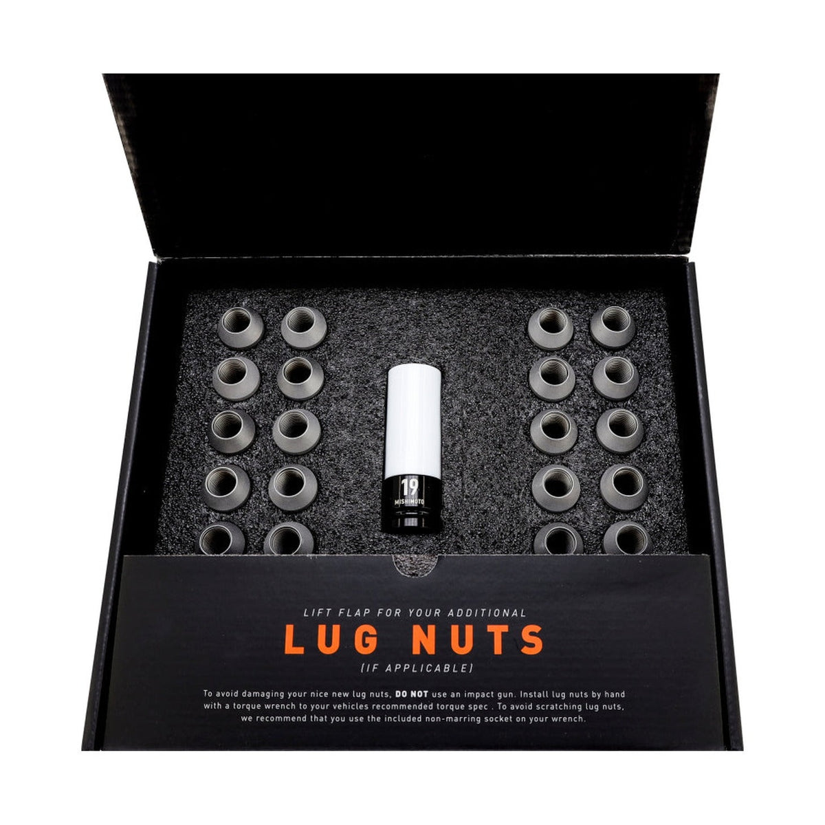 Mishimoto Mishimoto Steel Locking Lug Nuts M14x1.5 24pc Set Silver