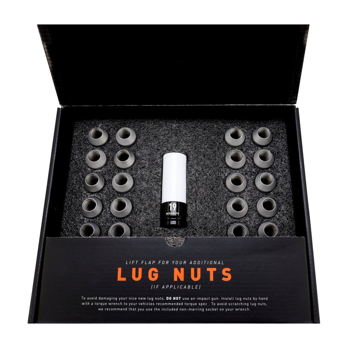 Mishimoto Mishimoto Steel Locking Lug Nuts M14x1.5 24pc Set Silver