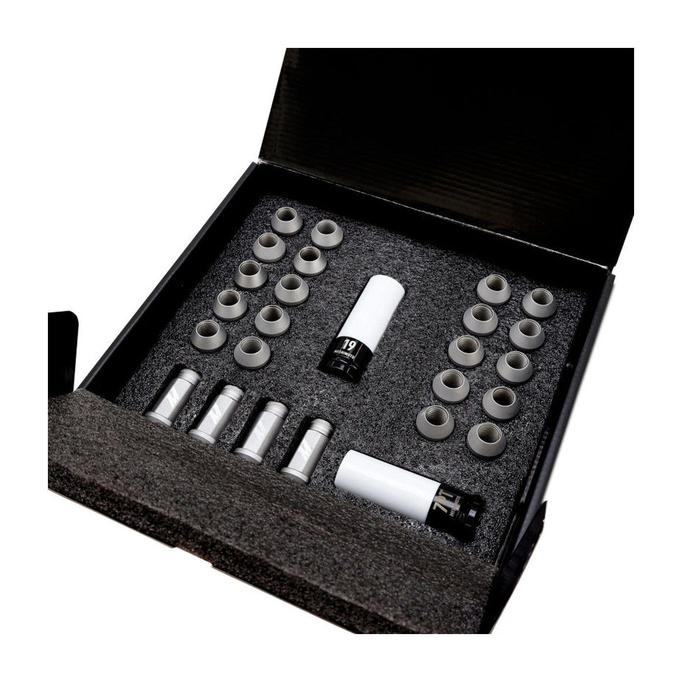 Mishimoto Mishimoto Steel Locking Lug Nuts M14x1.5 24pc Set Silver