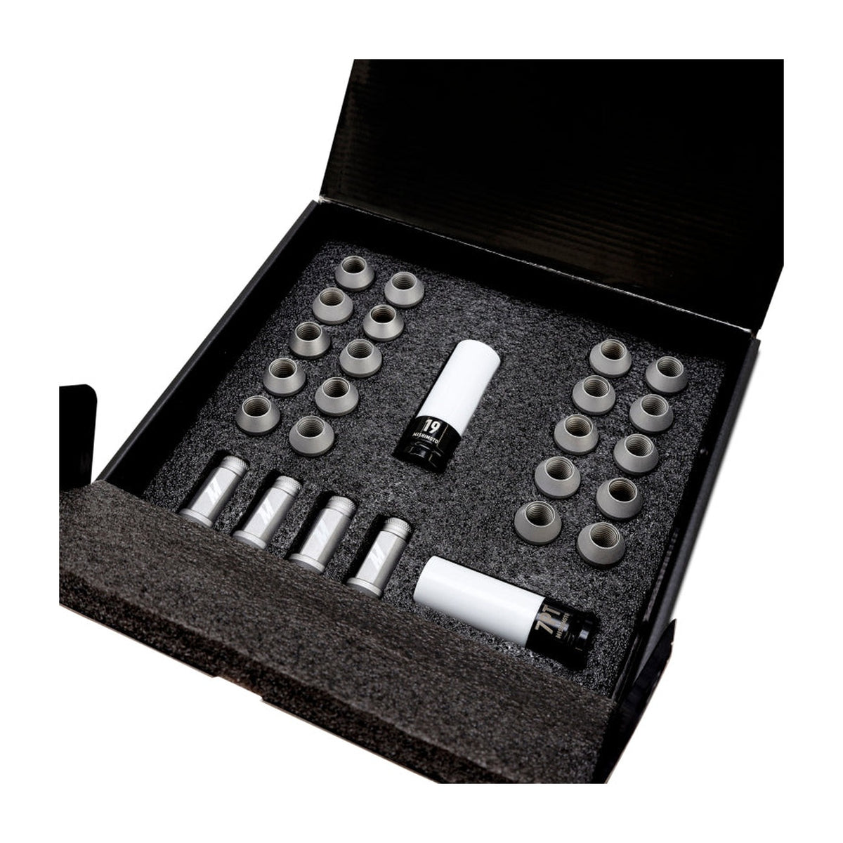 Mishimoto Mishimoto Steel Locking Lug Nuts M14x1.5 24pc Set Silver