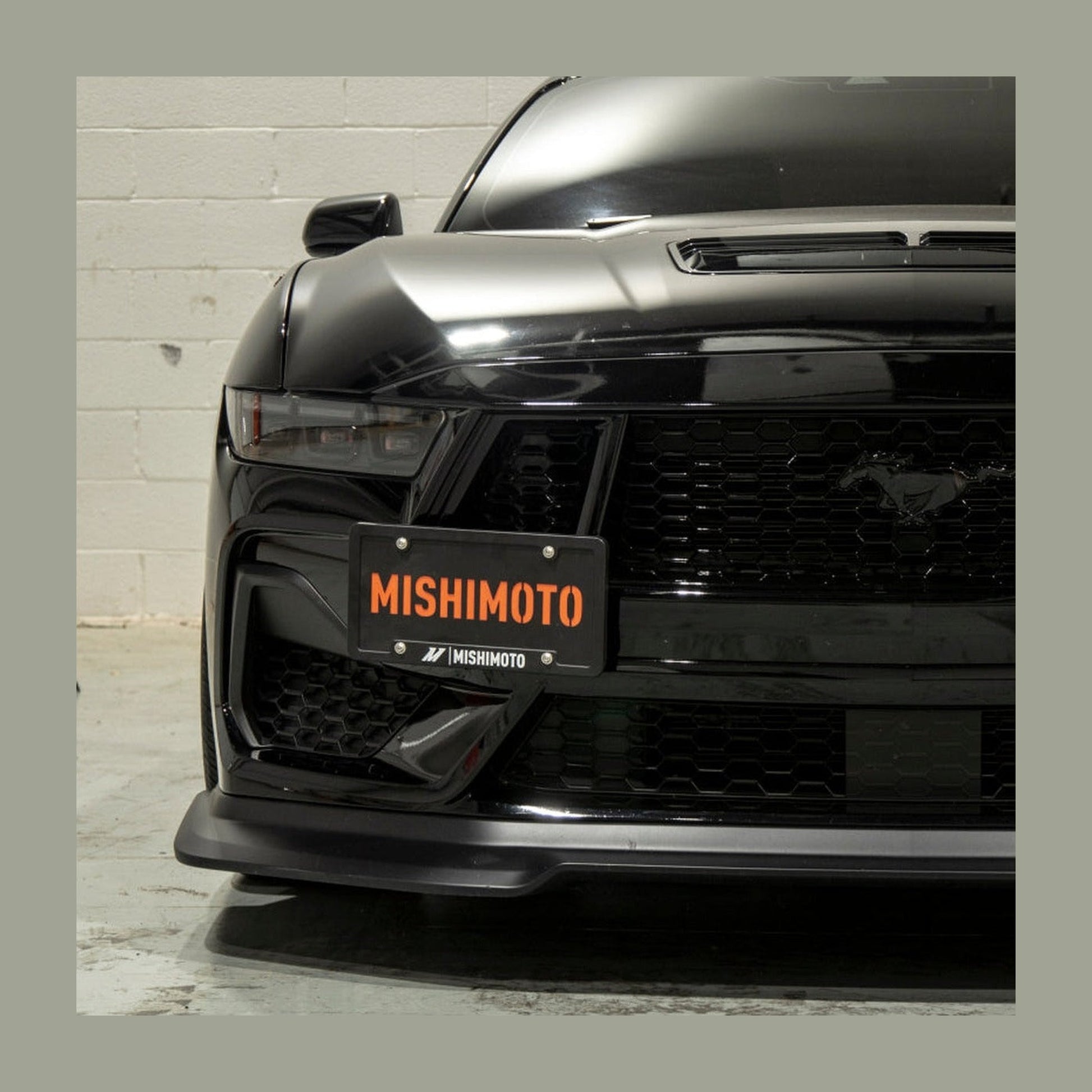 Mishimoto Mishimoto 2024+ Ford Mustang V8 License Plate Relocation Kit