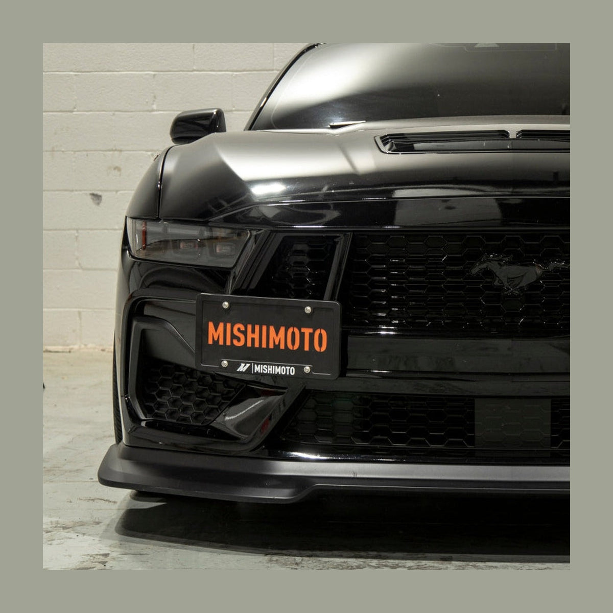 Mishimoto Mishimoto 2024+ Ford Mustang V8 License Plate Relocation Kit