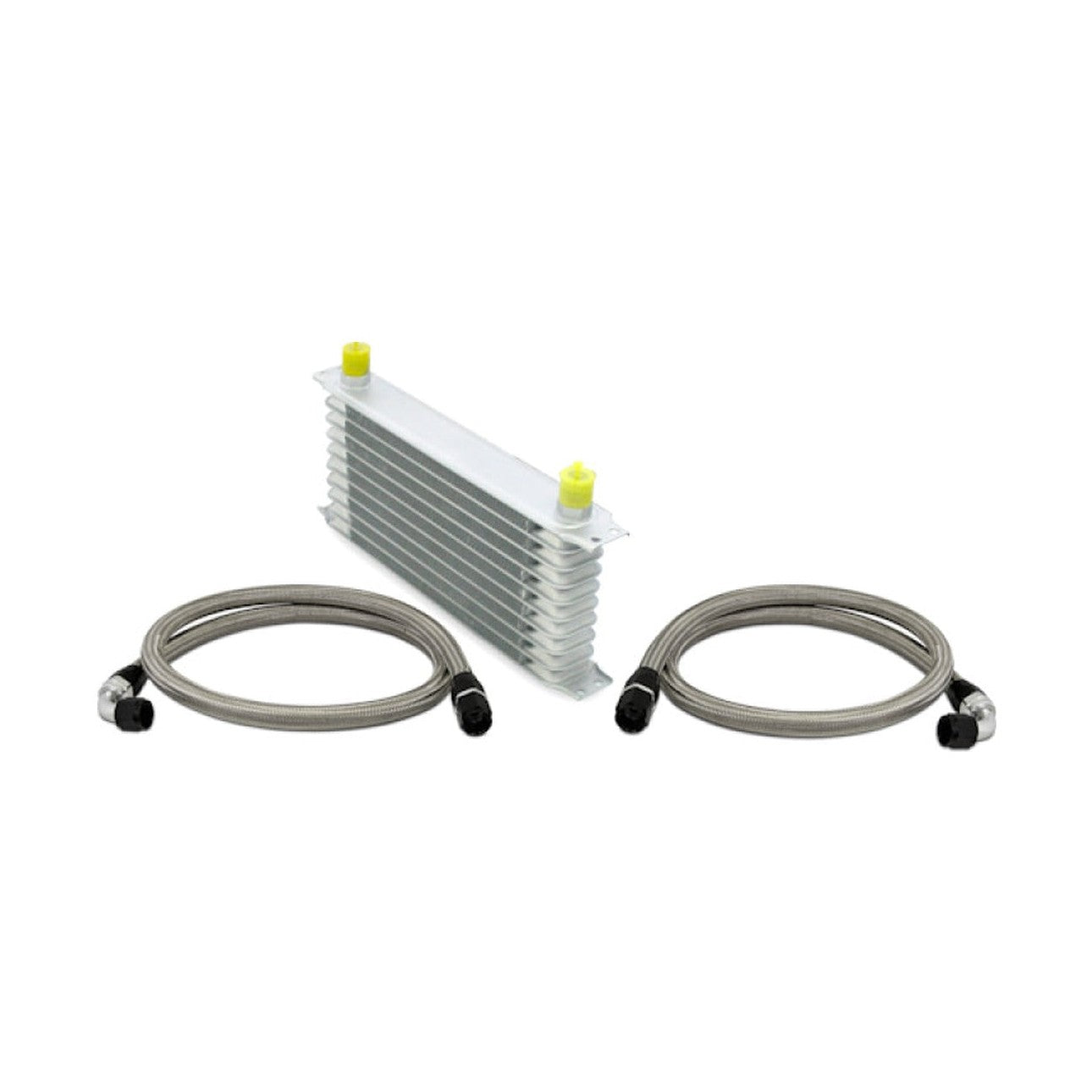 Mishimoto Mishimoto Universal 10 Row Oil Cooler Kit (Metal Braided Lines)