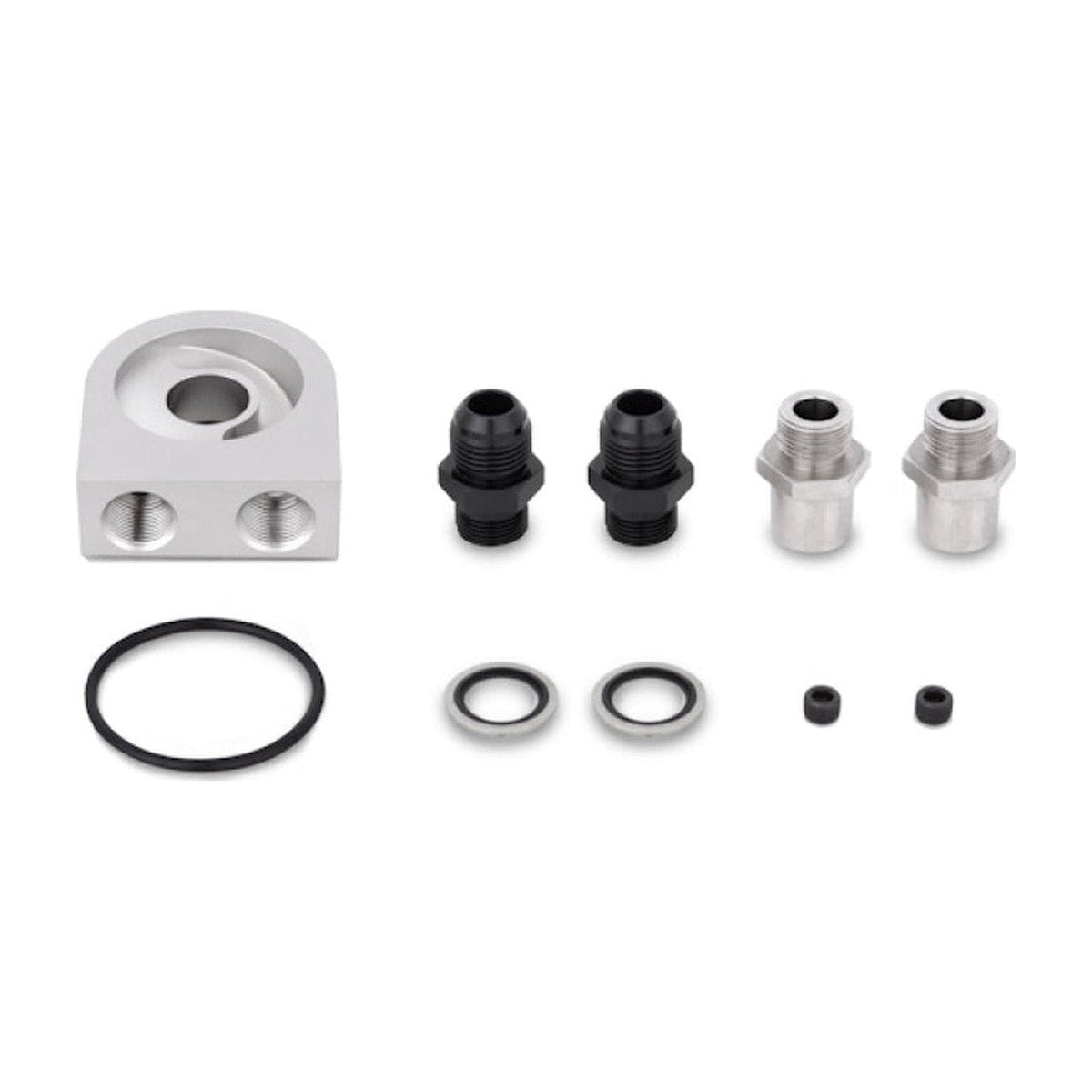 Mishimoto Mishimoto Universal 10 Row Oil Cooler Kit (Metal Braided Lines)