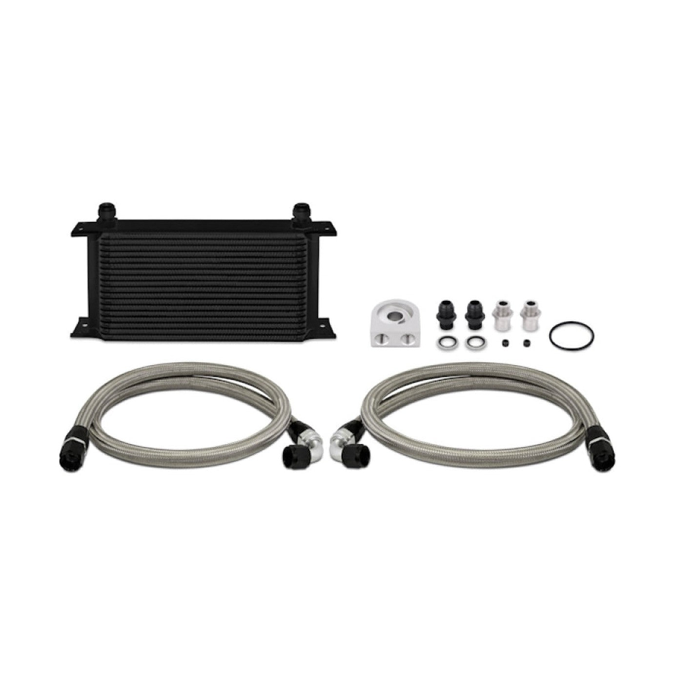 Mishimoto Mishimoto Universal 19 Row Oil Cooler Kit - Black