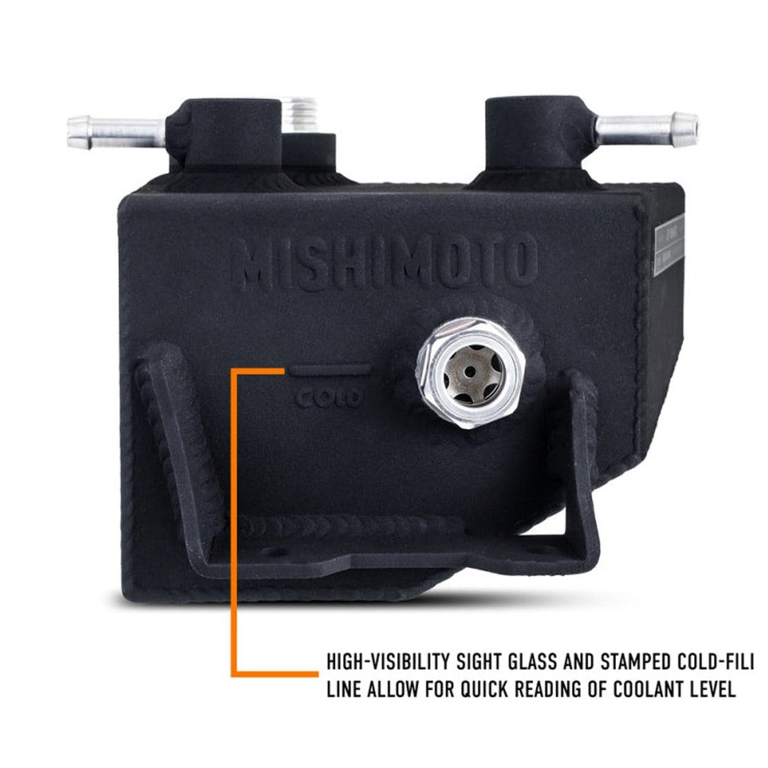 Mishimoto Mishimoto 2024+ Ford Mustang V8/2.3L EcoBoost Expansion Tank - Black