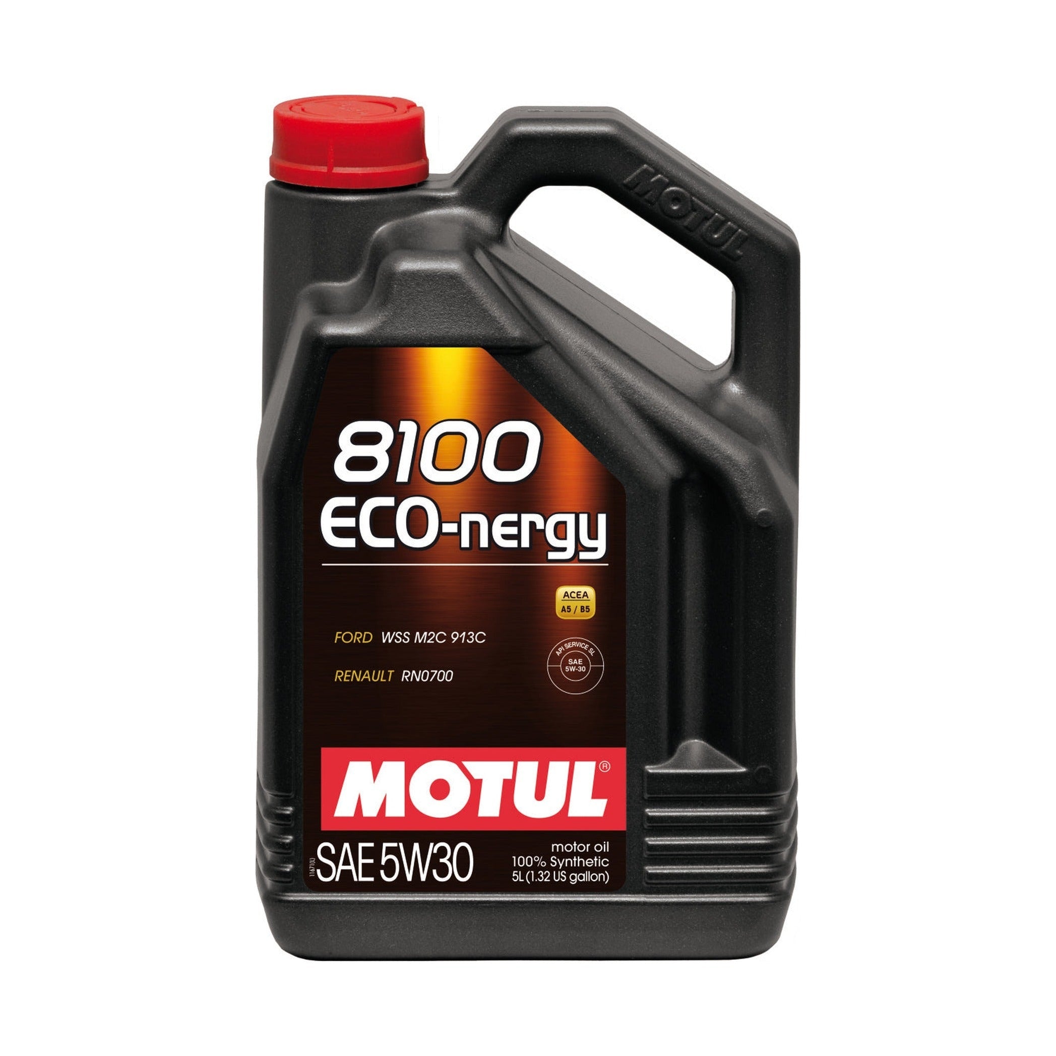 Motul Motul 5L Synthetic Engine Oil 8100 5W30 ECO-NERGY - Ford 913C
