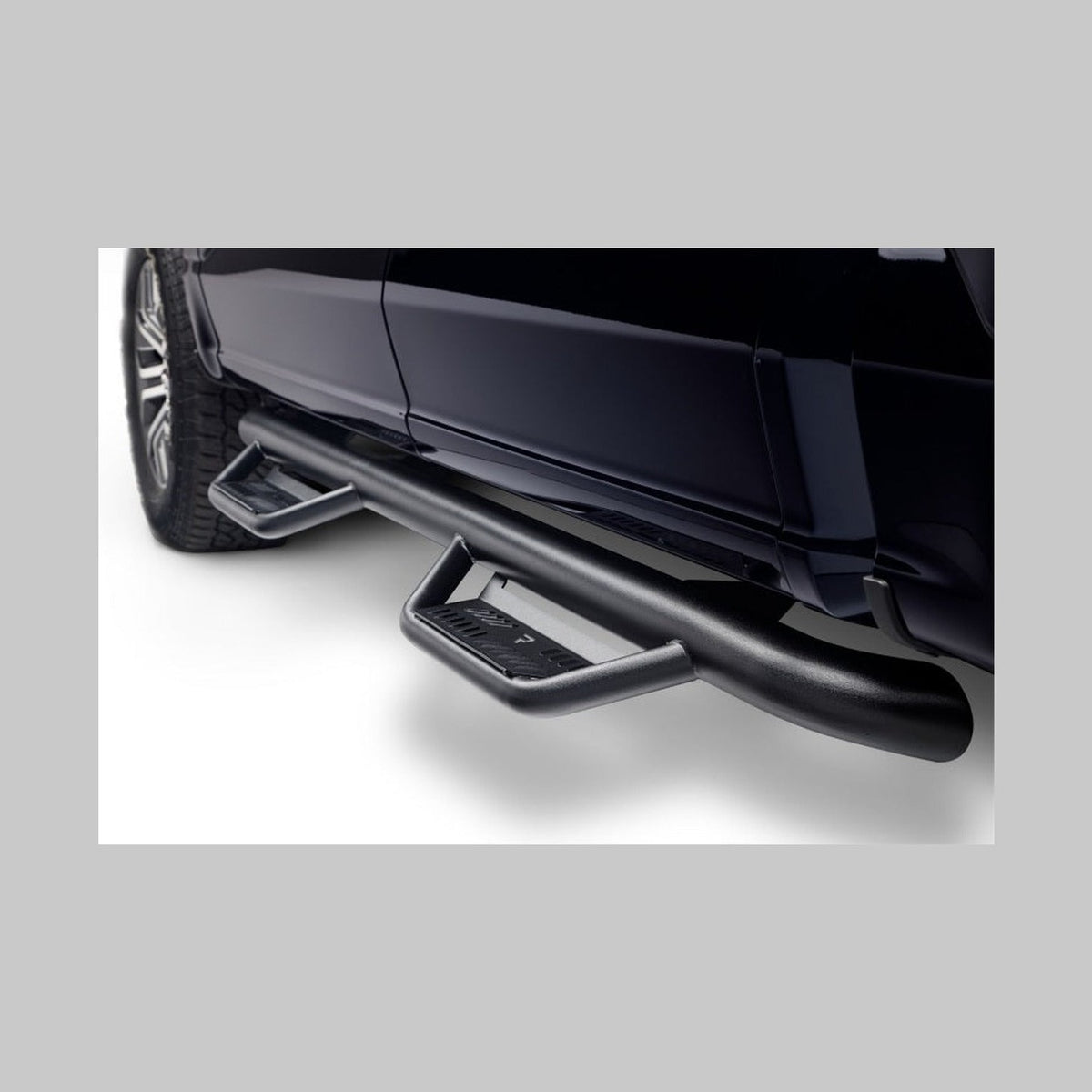 N-Fab N-Fab Podium LG 15-17 Ford F-150 SuperCrew - Tex. Black - 3in, installed