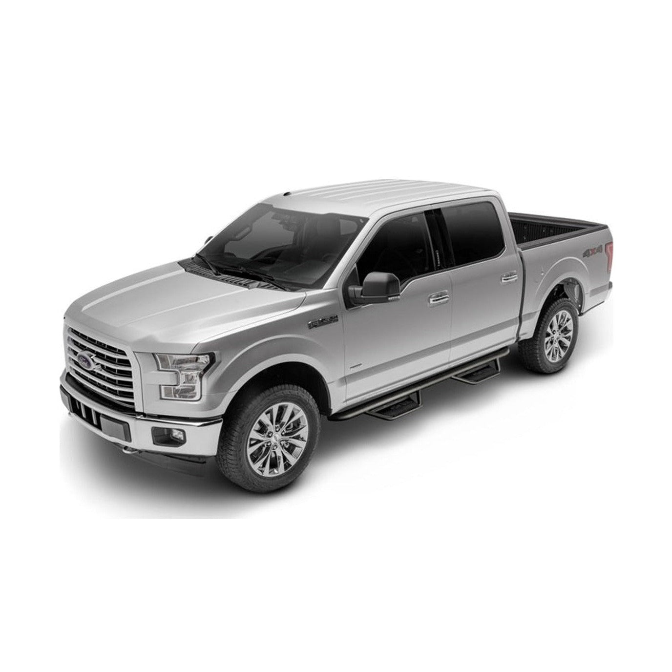 N-Fab N-Fab Podium LG 15-17 Ford F-150 SuperCrew - Tex. Black - 3in, installed
