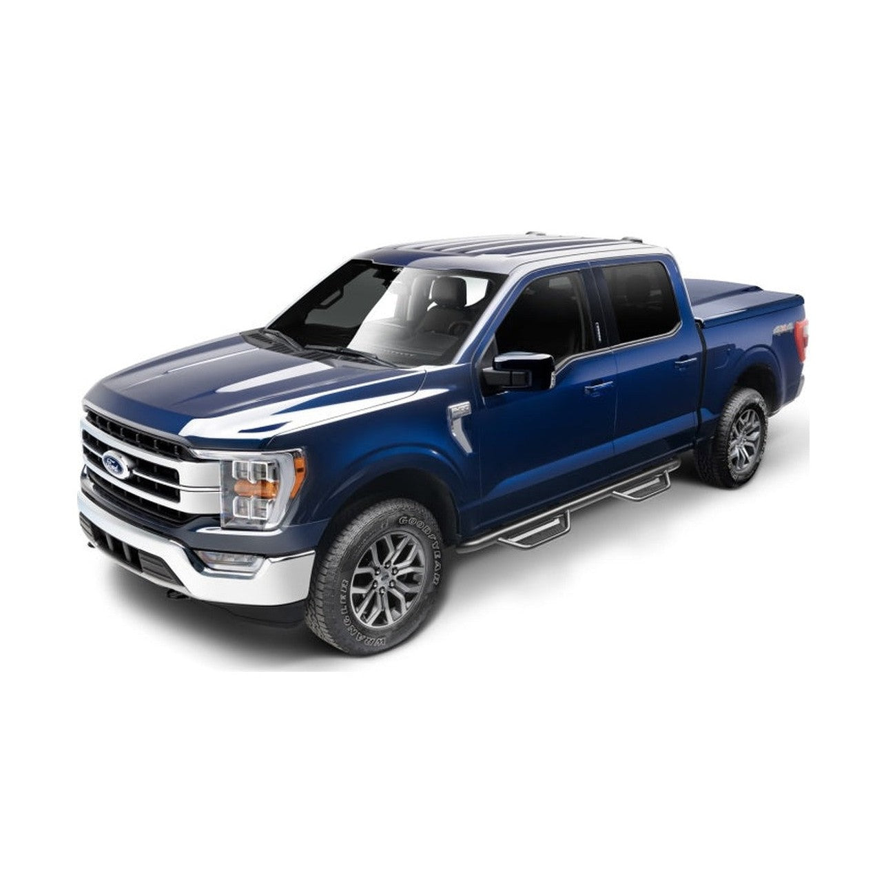 N-Fab N-Fab Podium LG 15-17 Ford F-150 SuperCrew - Tex. Black - 3in, installed