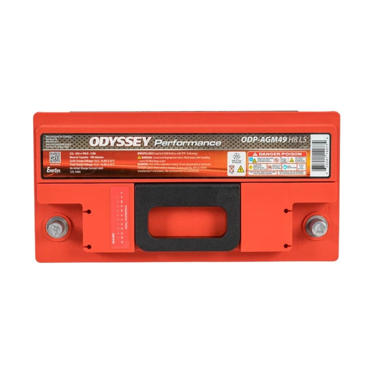 Odyssey Battery Odyssey Battery Auto/Truck/Heavy Duty & Commercial Performance AGM Battery (49-950)