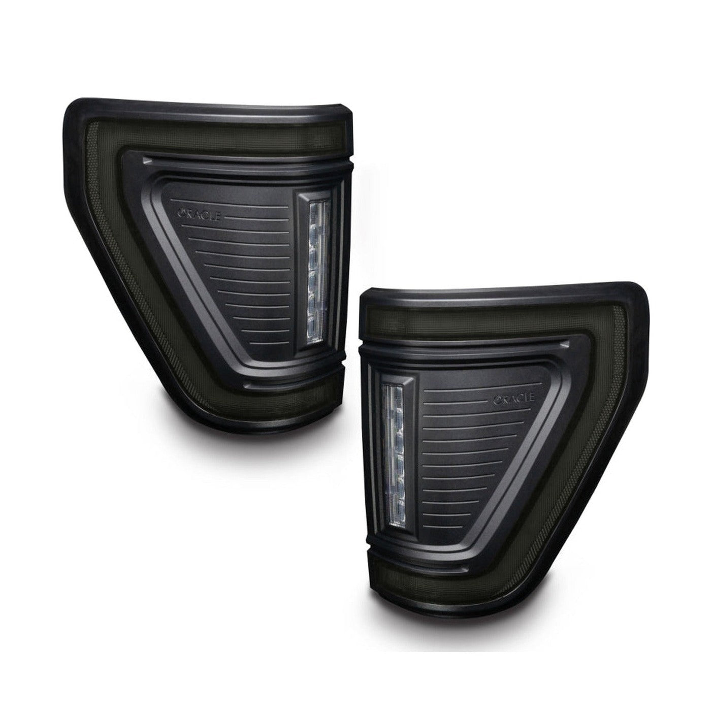 ORACLE Lighting Oracle Lighting 21-24 Ford F-150 (Black Series) Flush Style LED Tail Lights