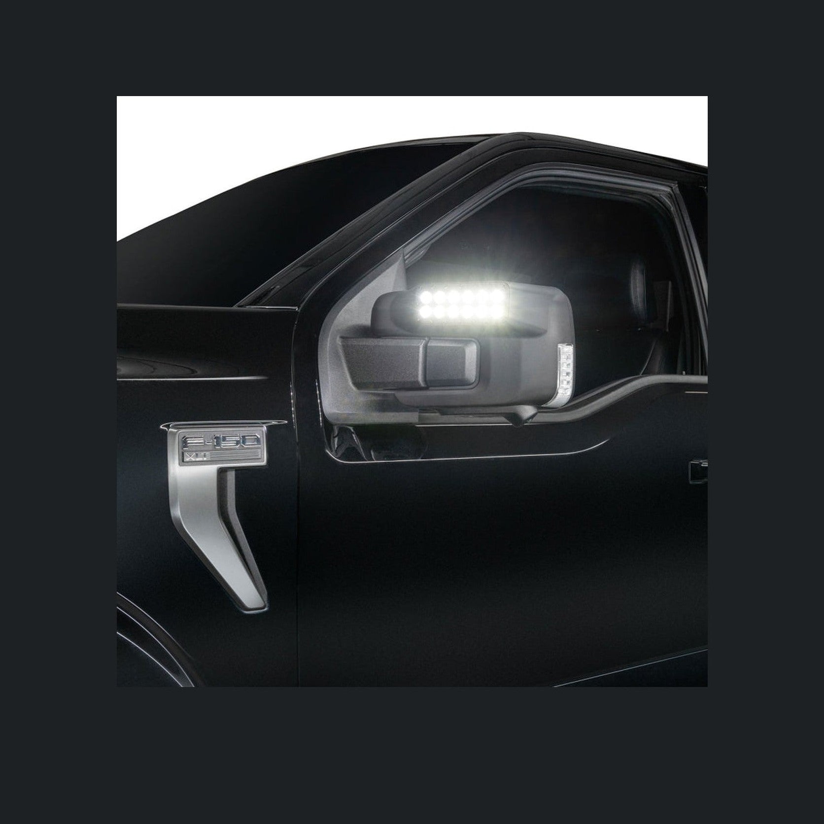ORACLE Lighting Oracle 21-25 Ford F150 LED Off-Road Side Mirror Ditch Lights - White LED, installed