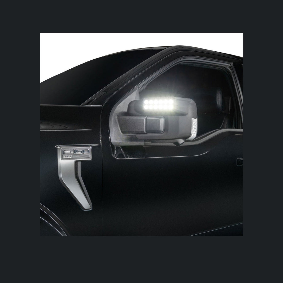 ORACLE Lighting Oracle 21-25 Ford F150 LED Off-Road Side Mirror Ditch Lights - White LED, installed