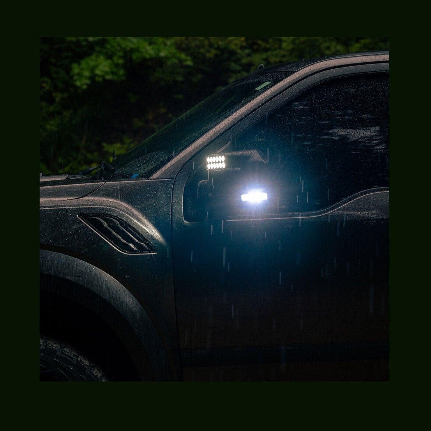 ORACLE Lighting Oracle 21-25 Ford F150 LED Off-Road Side Mirror Ditch Lights - White LED, installed