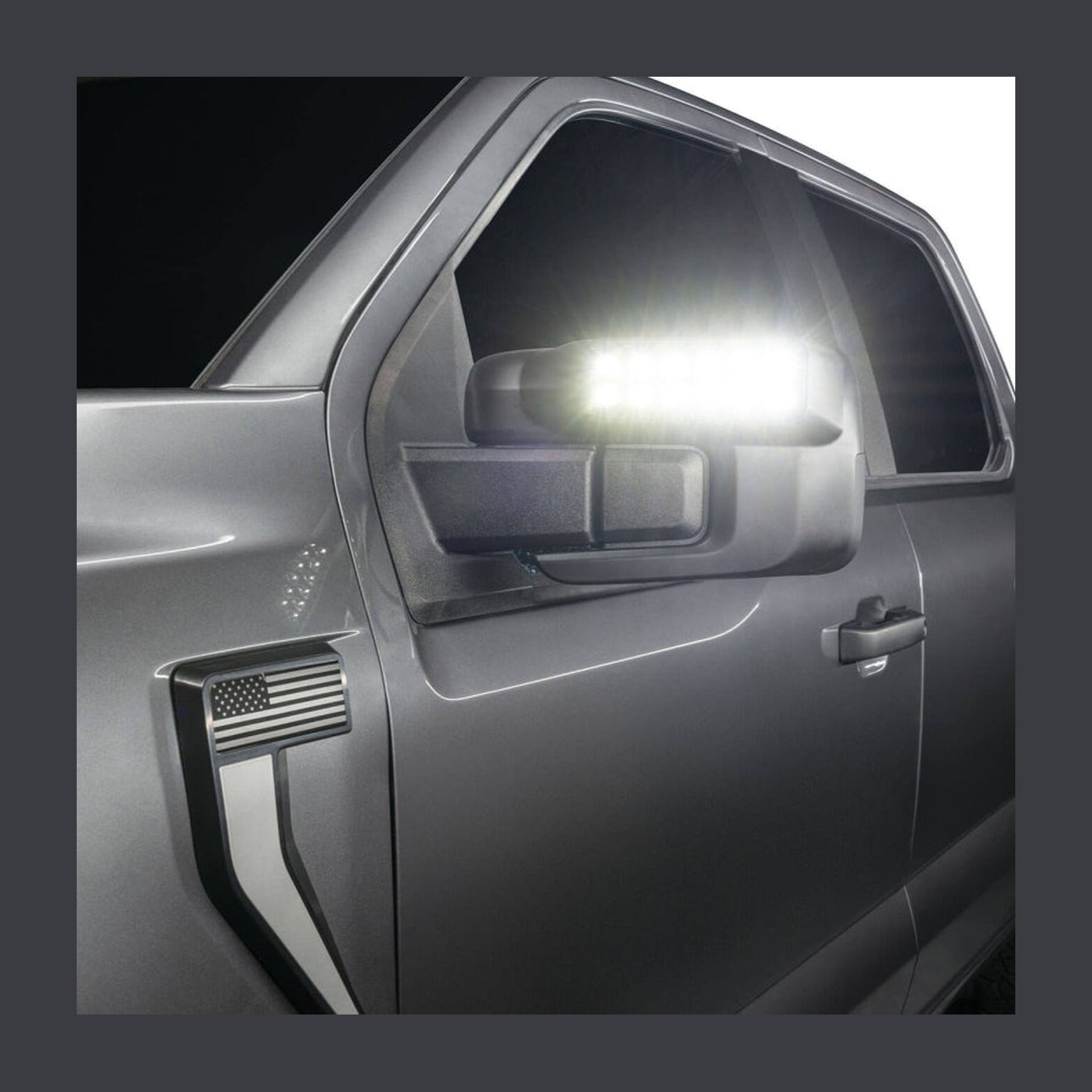 ORACLE Lighting Oracle 21-25 Ford F150 LED Off-Road Side Mirror Ditch Lights - White LED, installed