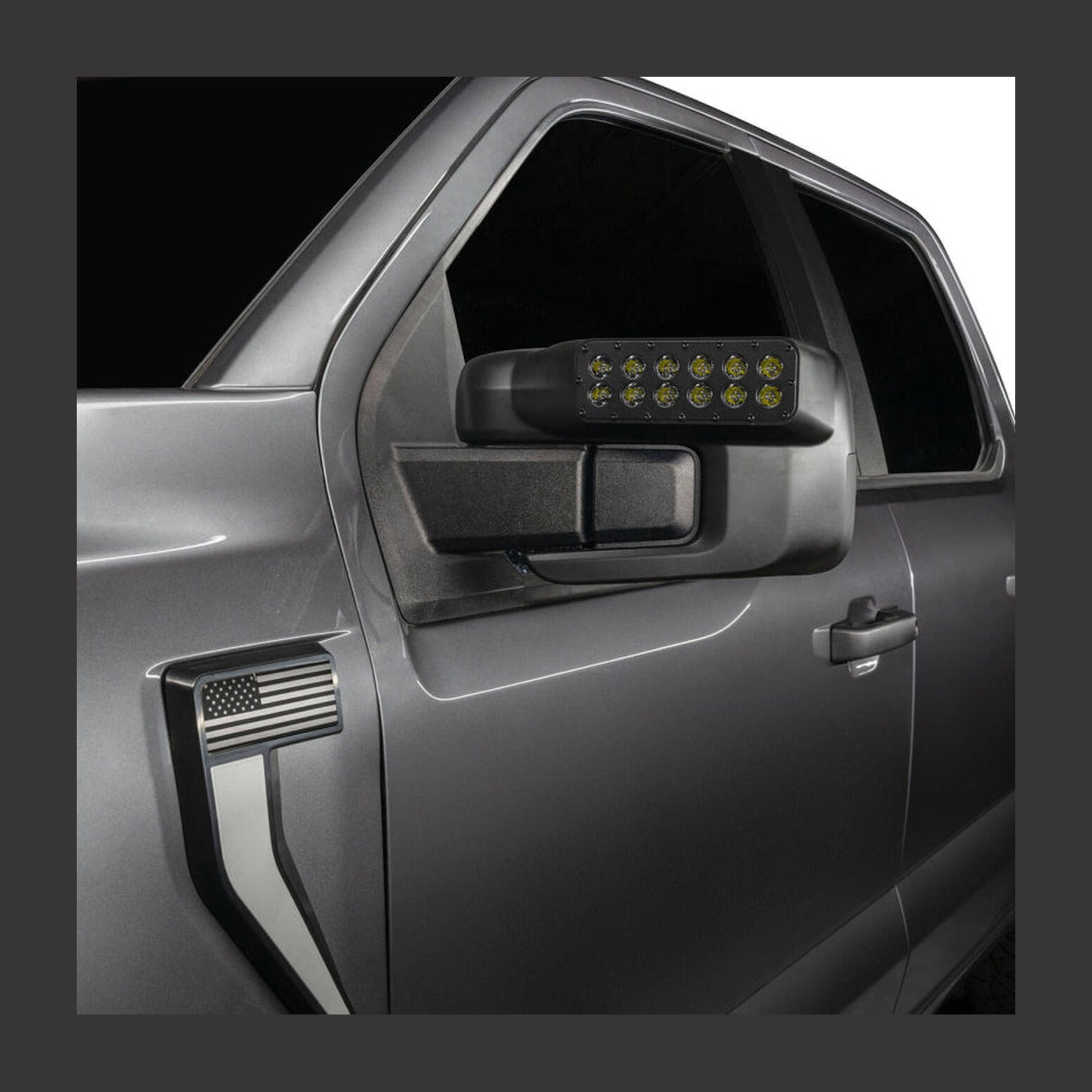 ORACLE Lighting Oracle 21-25 Ford F150 LED Off-Road Side Mirror Ditch Lights - White LED, installed