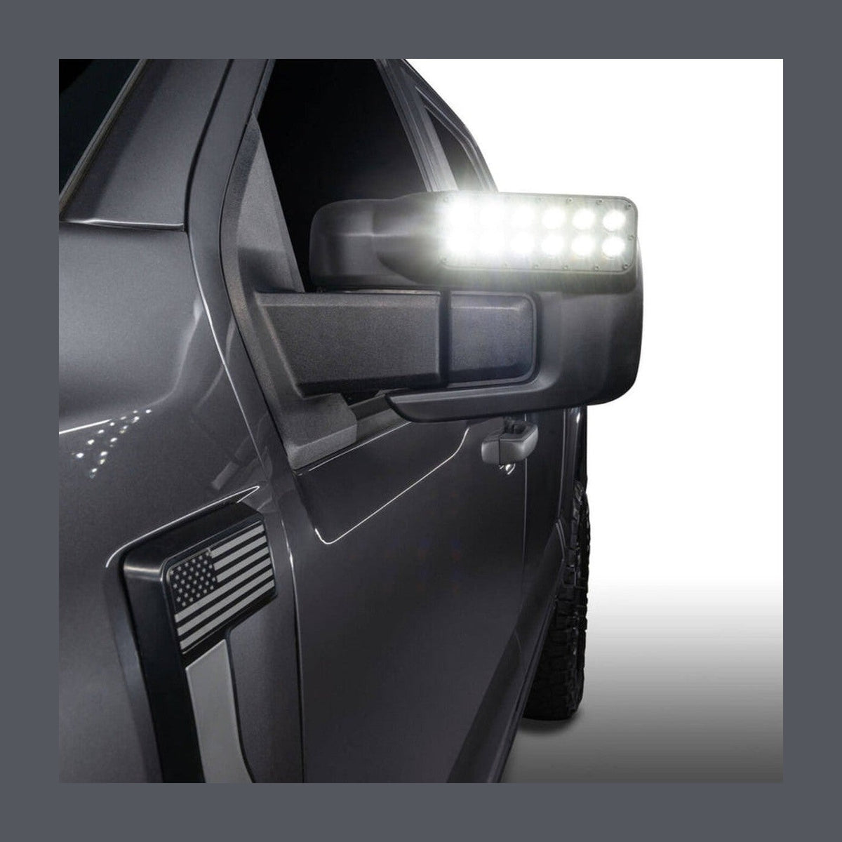 ORACLE Lighting Oracle 21-25 Ford F150 LED Off-Road Side Mirror Ditch Lights - White LED, installed
