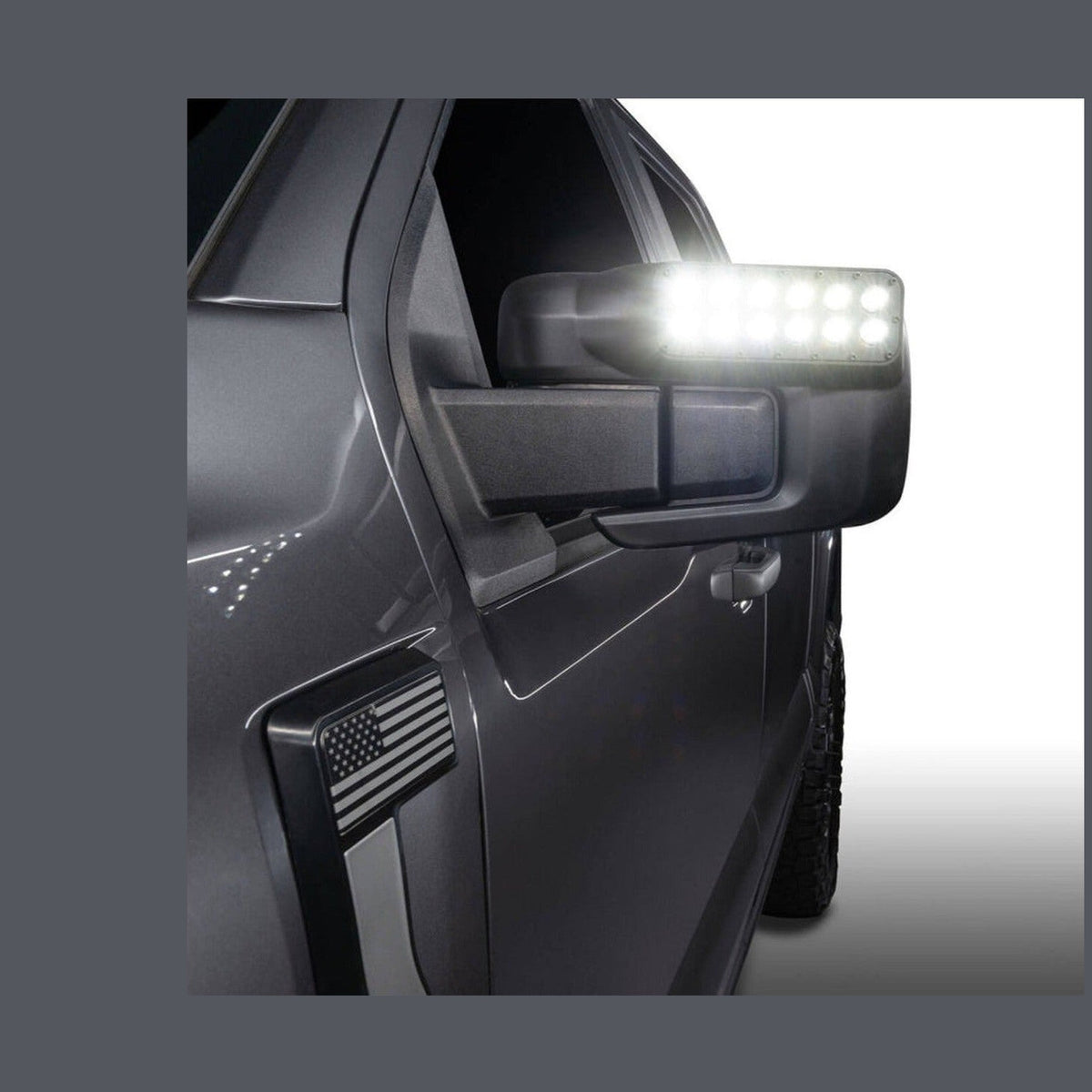 ORACLE Lighting Oracle 21-25 Ford F150 LED Off-Road Side Mirror Ditch Lights - White LED, installed