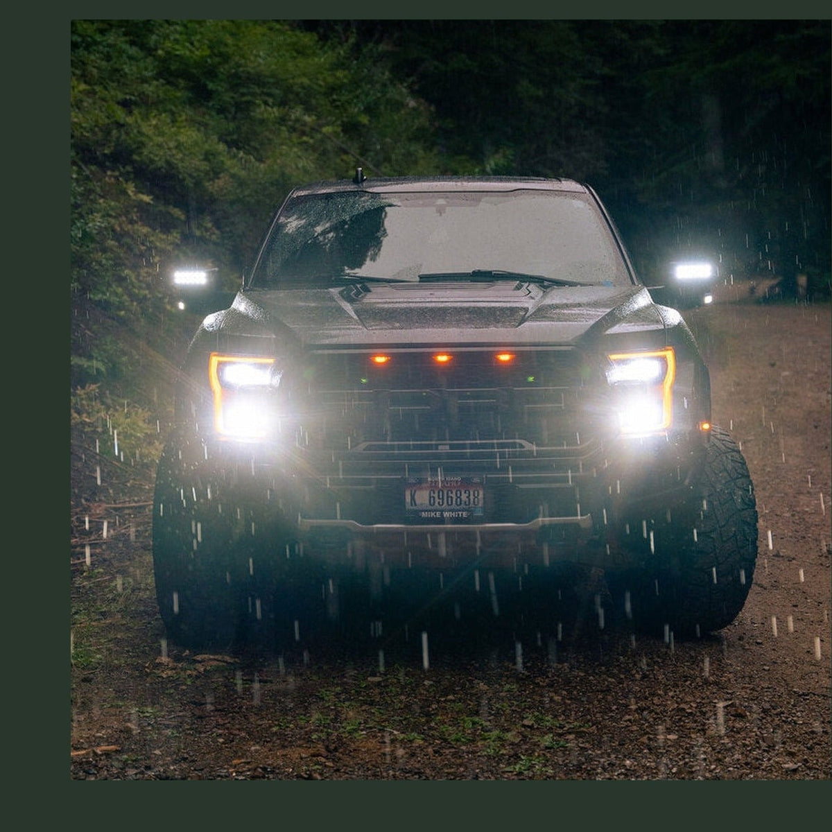 ORACLE Lighting Oracle 21-25 Ford F150 LED Off-Road Side Mirror Ditch Lights - White LED, installed
